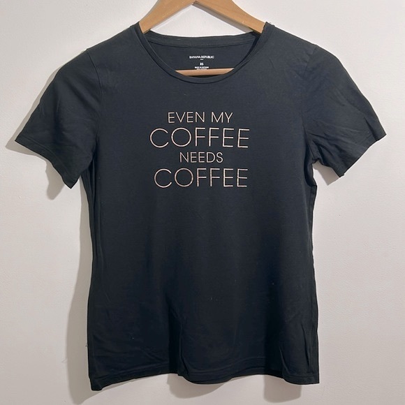 Banana Republic T shirt Women’s Black Tee size XS - Picture 1 of 7